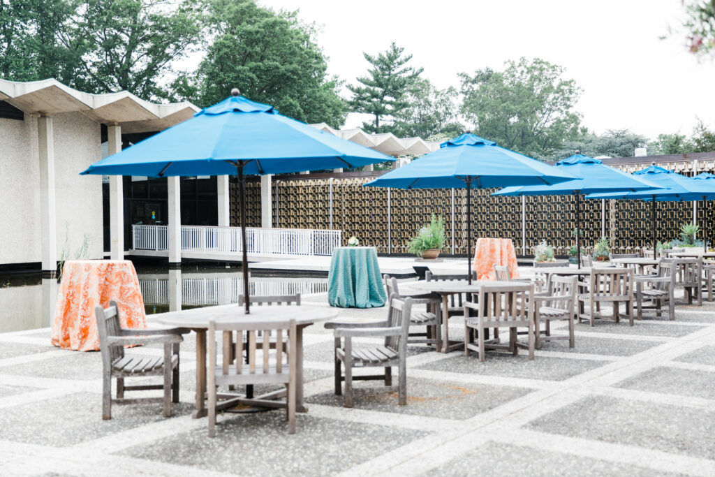 Outdoor Patio Space at the National Arboretum in Washington, D.C.