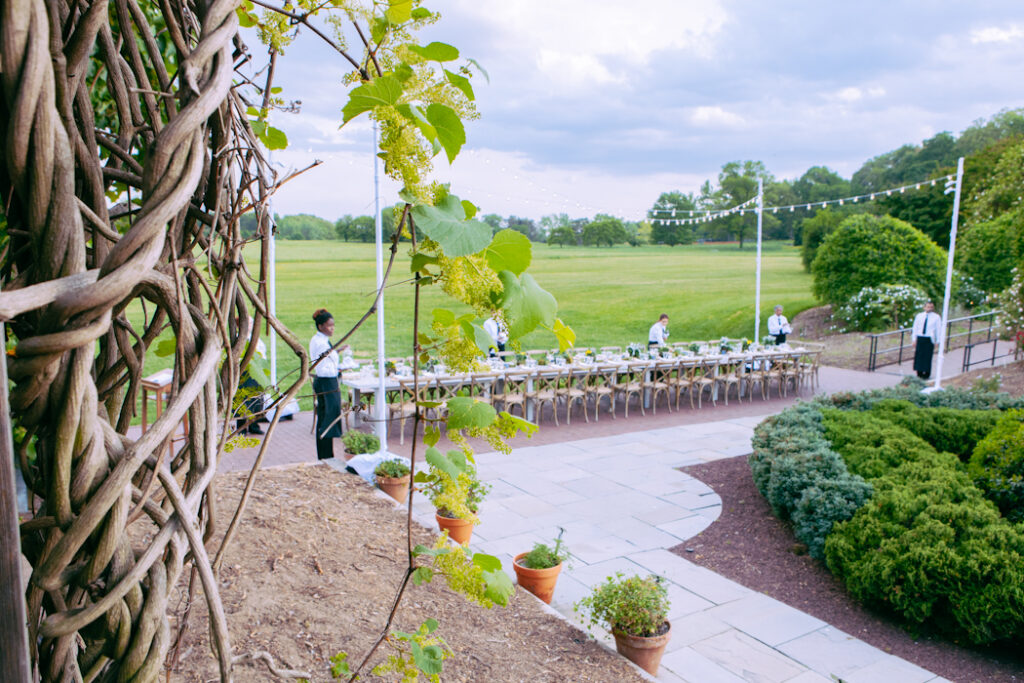 Outdoor Event in the Herb Garden 